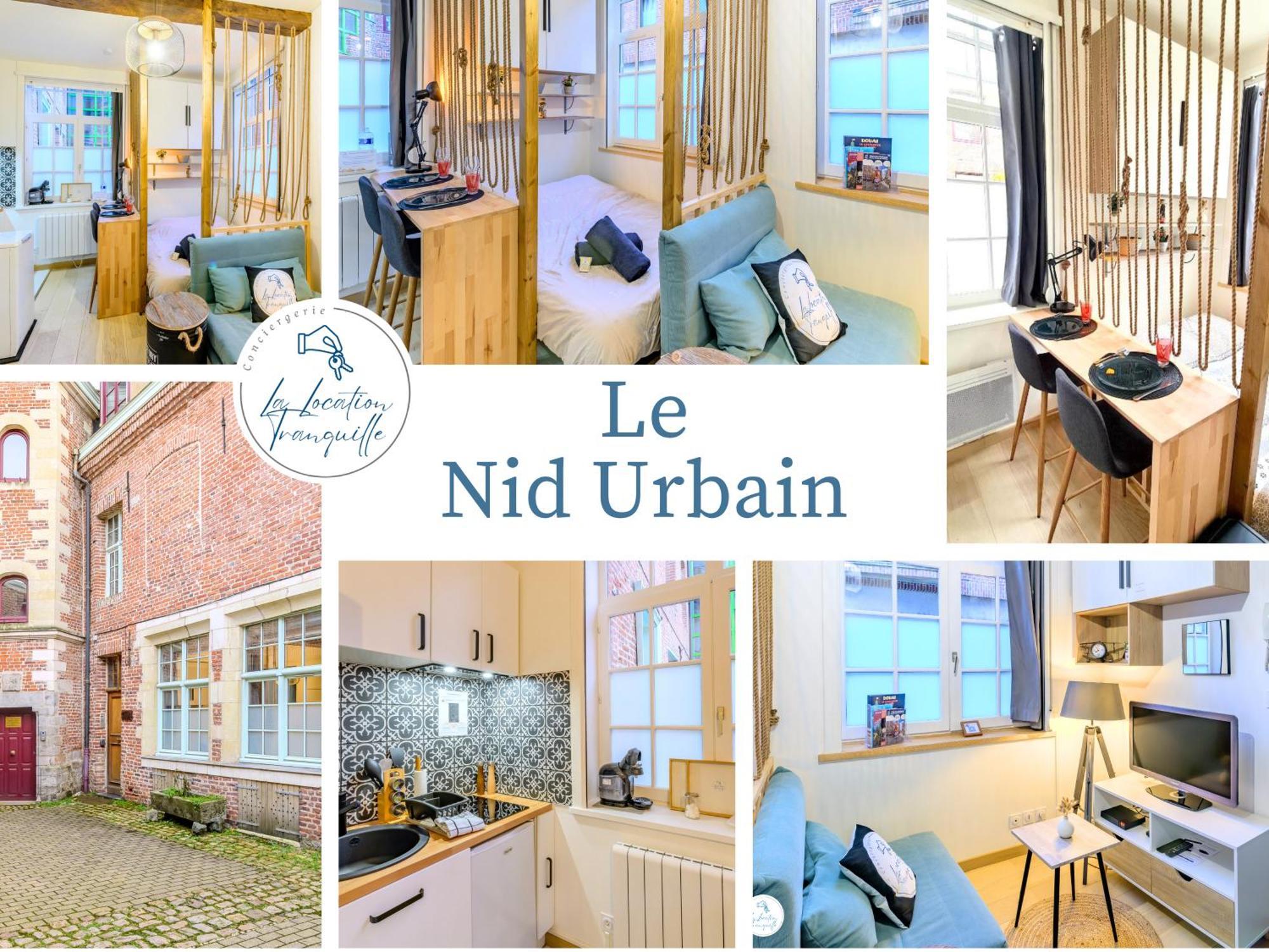 Nid Urbain - Proche Tribunal - Centre - Wifi - Tv 두에 외부 사진